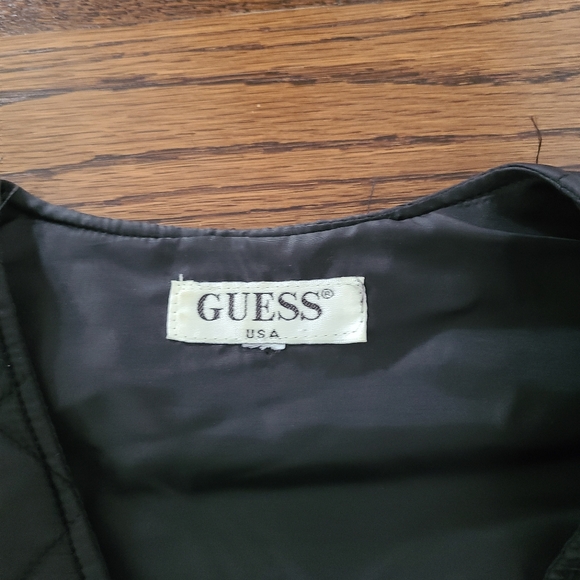 Guess quilted vest sz M - Picture 4 of 5